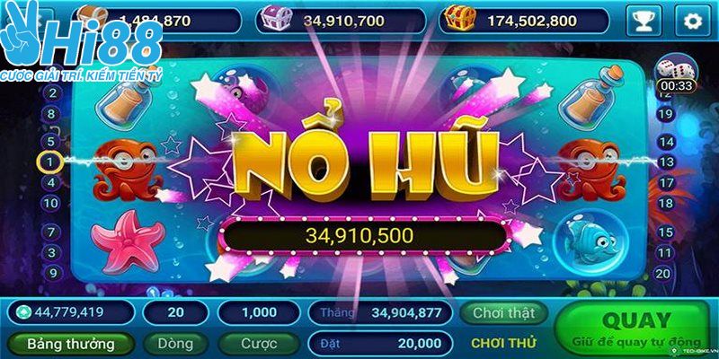 Giới thiệu sơ lược về sảnh chơi game Nổ Hũ Club Hi88