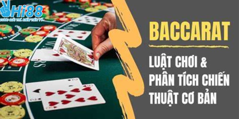 Những luật chơi quyết định game baccarat 