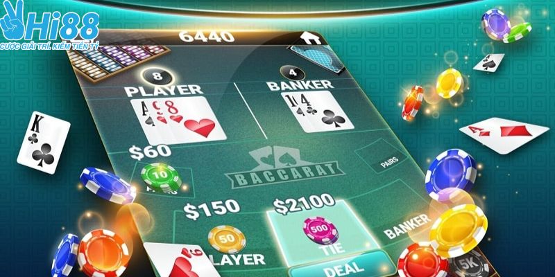 Những thuật ngữ baccarat hay được sử dụng