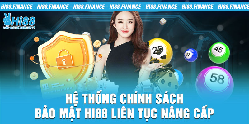 Hệ thống chính sách bảo mật Hi88 liên tục nâng cấp